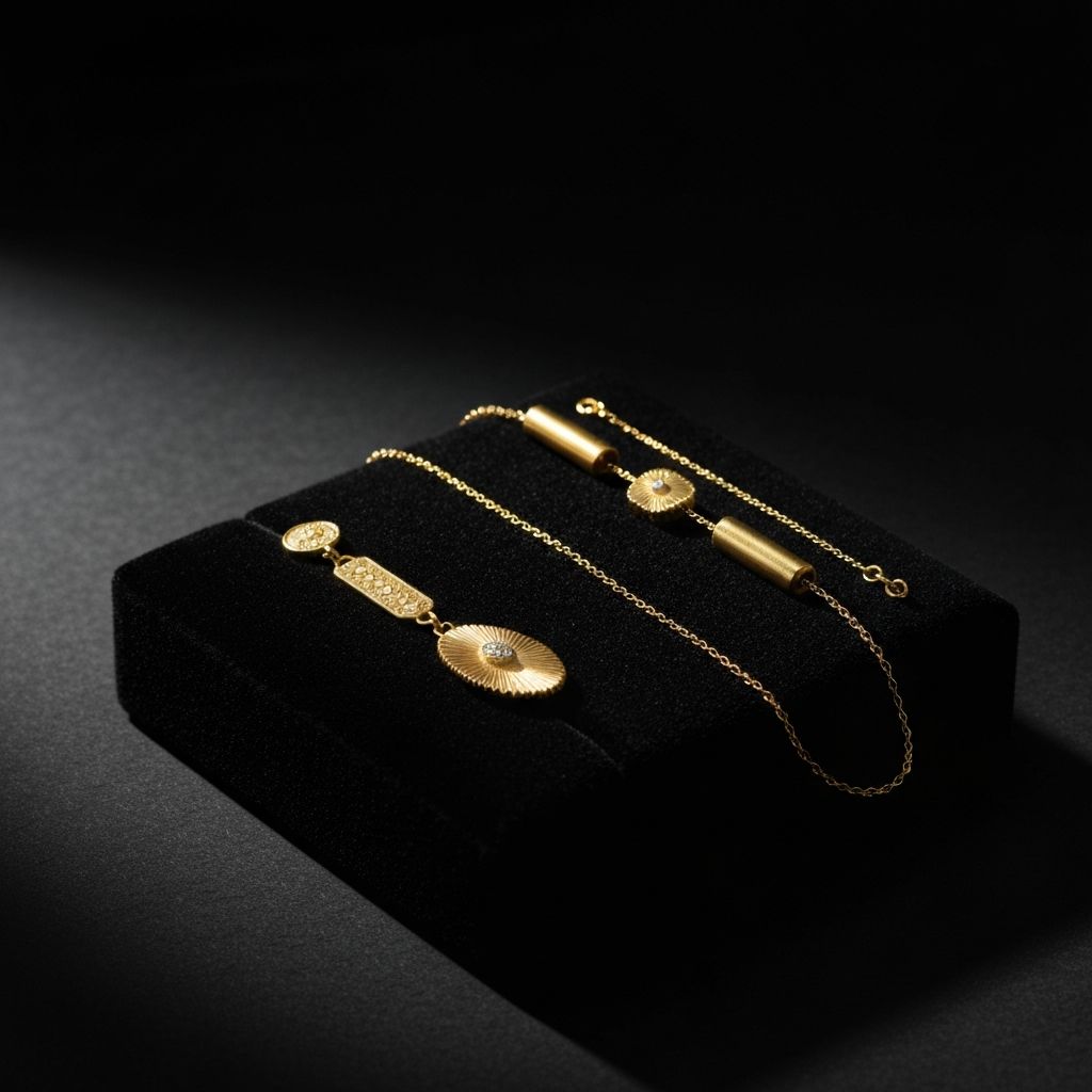 Gold Jewelry Set